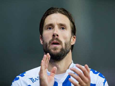 IFK Göteborgs Mattias Bjärsmyr tackar publiken