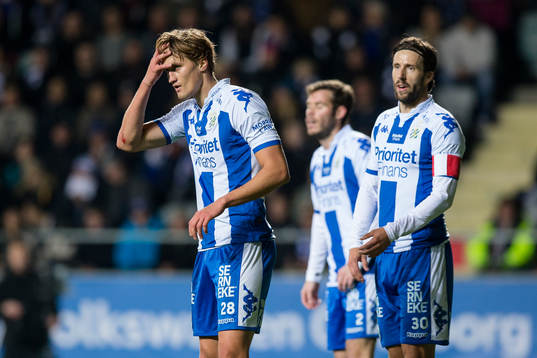IFK Göteborgs Thomas Rogne och Mattias Bjärsmyr