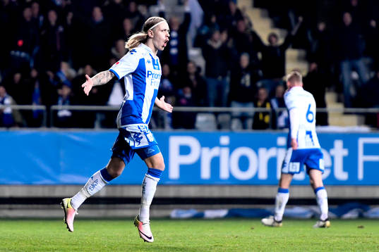 IFK Göteborgs Elias Mar Omarsson jublar