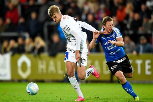 Sirius Oscar Pehrsson och Halmstads Fredrik Olsson