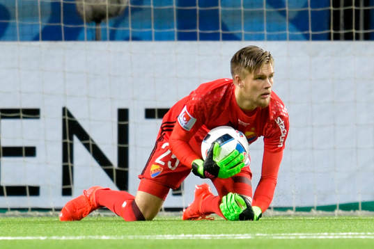 Djurgårdens målvakt Oscar Jonsson