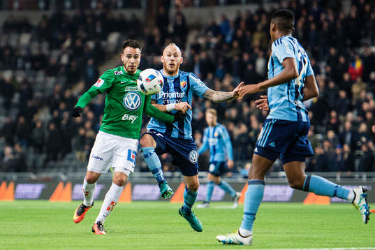 Jönköpings Dzenis Kozica och Djurgårdens Magnus Eriksson