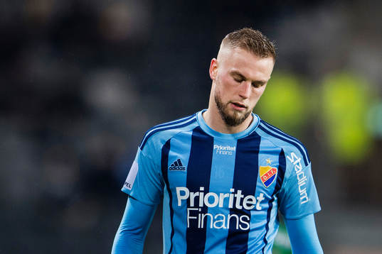 Djurgårdens Alexander Faltsetas deppar