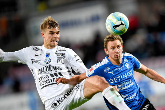 Sirius Oscar Pehrsson och Halmstads Fredrik Olsson