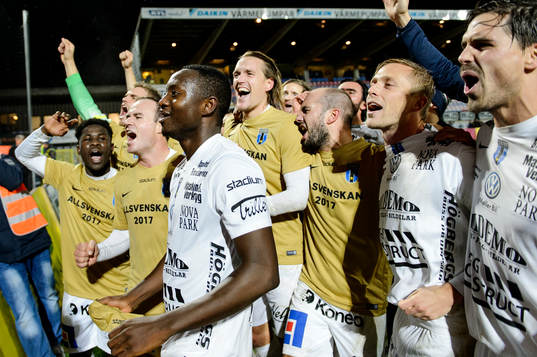 Sirius spelare jublar
