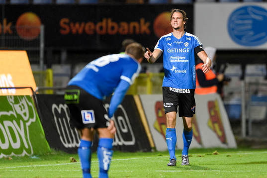 Halmstads Fredrik Liverstam deppar