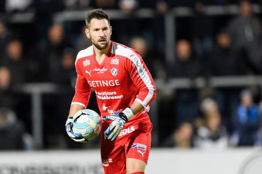 Halmstads målvakt Stojan Lukic