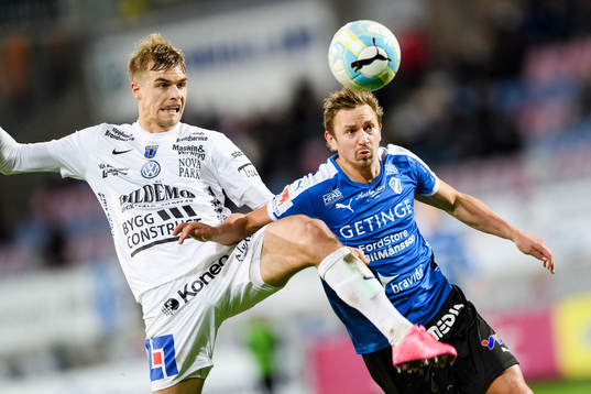Sirius Oscar Pehrsson och Halmstads Fredrik Olsson