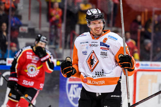 Karlskronas Morten Madsen jublar