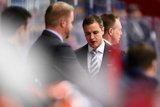 Linköpings Tränare Dan Tangnes deppar
