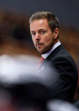 Karlskronas assisterande tränare Mikael Aaro