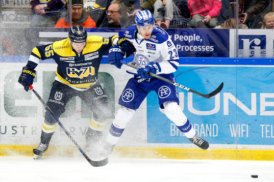 s Andreas Borgman och Leksands Isak Skedung