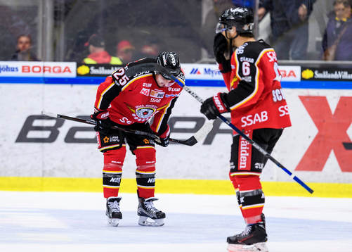 Luleås Anton Hedman deppar
