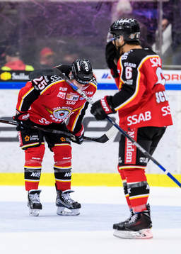 Luleås Anton Hedman deppar