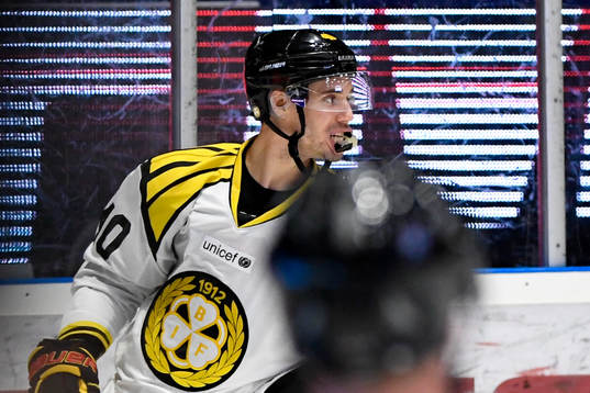 Brynäs Jesper Jensen jublar