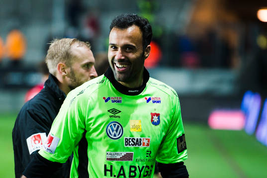 Örgrytes målvakt Abbas Hassan
