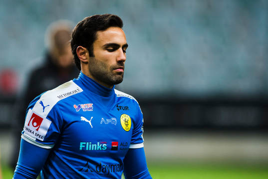 Frejs målvakt Marko Atanackovic deppar