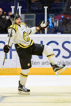 Brynäs Daniel Paille jublar