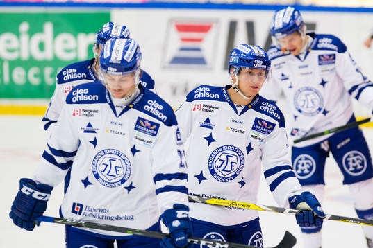Leksands spelare deppar