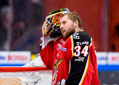 Luleås målvakt Joel Lassinatti