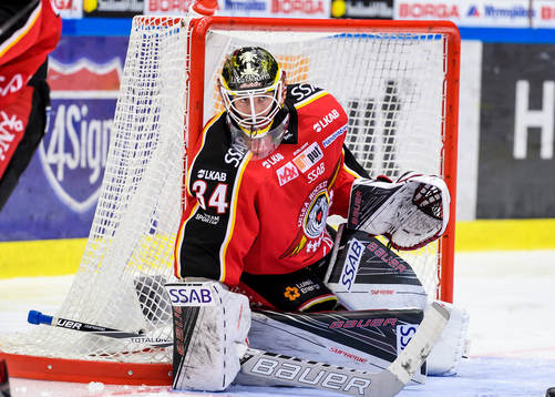 Luleås målvakt Joel Lassinatti