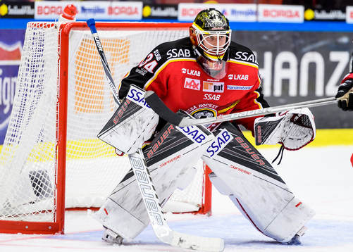 Luleås målvakt Joel Lassinatti