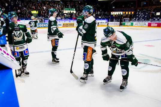 Färjestads Marcus Nilsson, Mikael Wikstrand, Björn