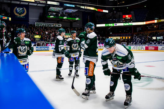 Färjestads Marcus Nilsson, Mikael Wikstrand, Magnus