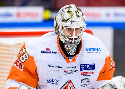 Karlskronas målvakt Johannes Jönsson