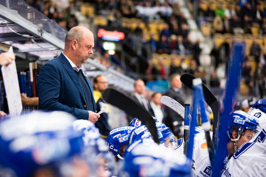 Leksands tränare Per-Erik Johnsson