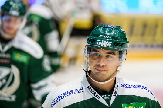 Färjestads Tim Stapleton deppar
