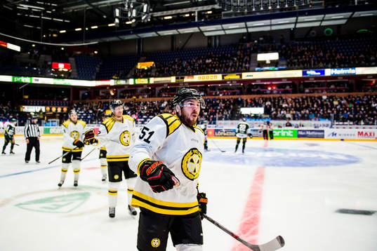 Brynäs Marc Zanetti jublar