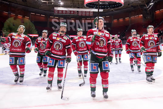 Frölundas Joel Lundqvist, Filip Westerlund och Carl