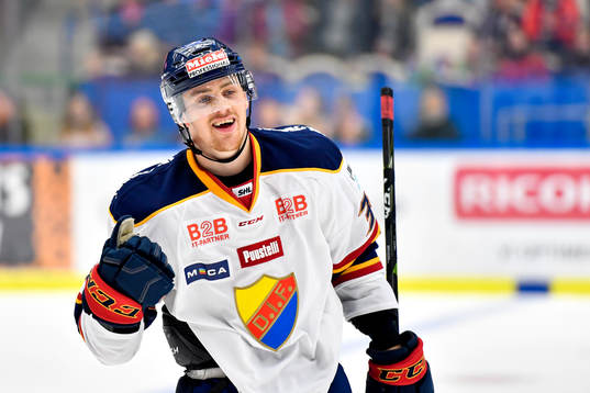 Djurgårdens Daniel Brodin jublar