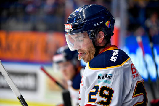 Djurgårdens Matt Anderson deppar