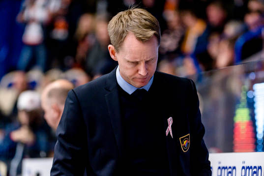 Djurgårdens tränare Robert Ohlsson deppar
