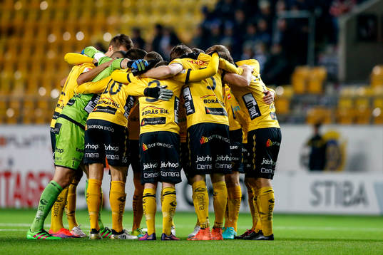 Elfsborgs spelare laddar