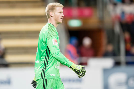 Östersunds målvakt Hampus Nilsson