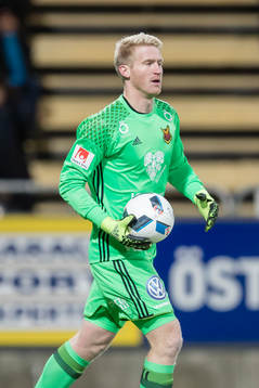 Östersunds målvakt Hampus Nilsson