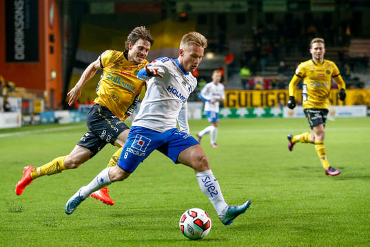 Norrköpings Nicklas Bärkroth är steget före Elfsborgs
