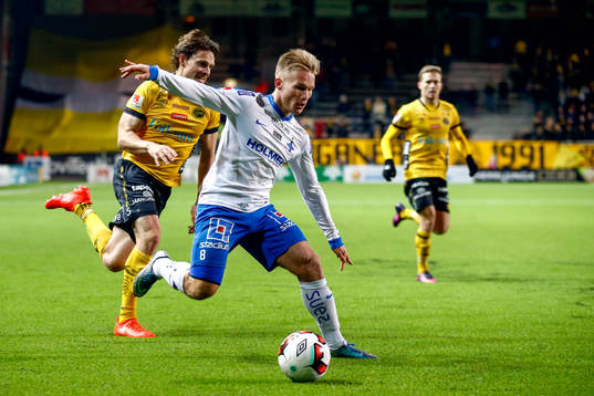 Norrköpings Nicklas Bärkroth är steget före Elfsborgs