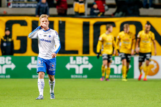Norrköpings Nicklas Bärkroth deppar