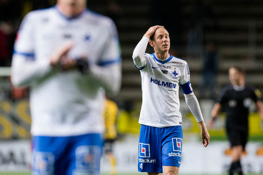 Norrköpings Andreas Johansson deppar