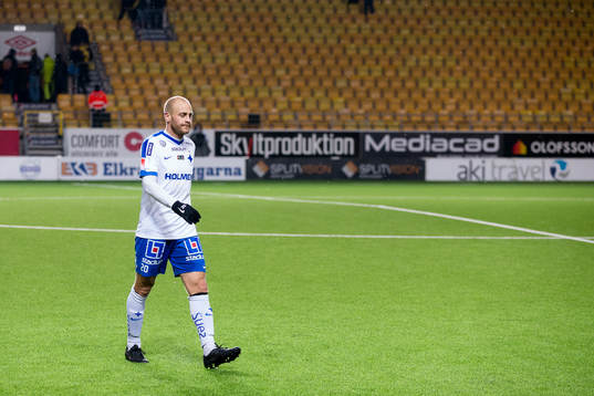 Norrköpings Daniel Sjölund deppar
