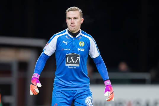 Hammarbys målvakt Ögmundur Kristinsson
