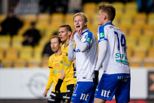 Norrköpings Karl Holmberg och Eric Smith deppar