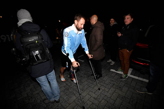 Malmö FFs målvakt Johan Wiland
