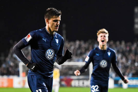 Malmö FFs Alexander Jeremejeff jublar