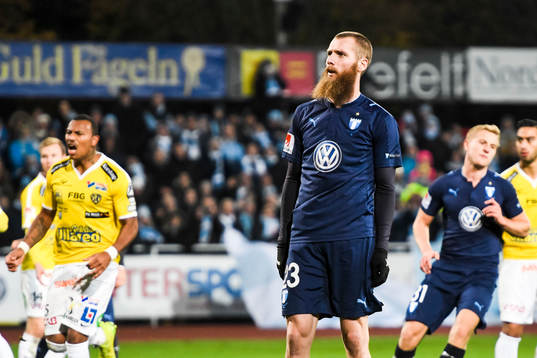 Malmö FFs Jo Inge Berget deppar