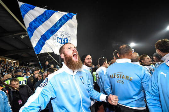 Malmö FFs Jo Inge Berget jublar